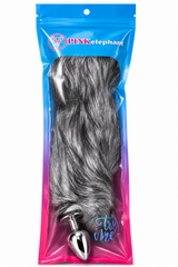 Fox Tail - Small - Ash Grey