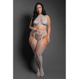 Most Wanted Gartered Stocking Set