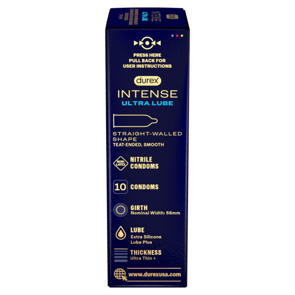 Durex Intense Ultra Lube 10pk