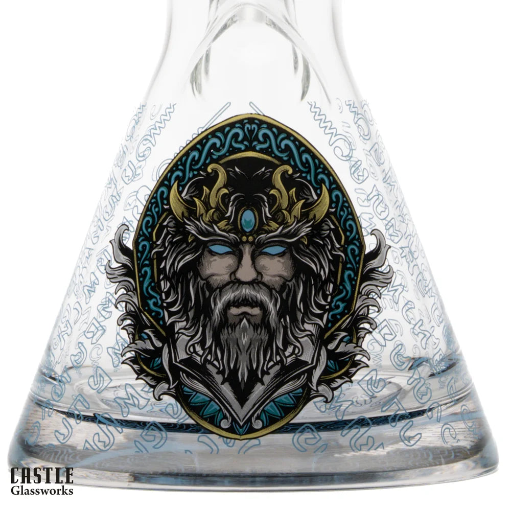Castle Glass: 18" Viking Runes (9mm Thick)