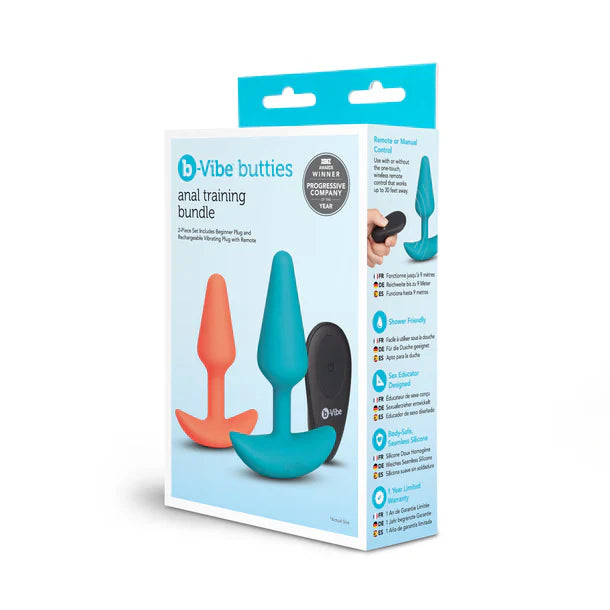 b-Vibe butties Anal Training Bundle