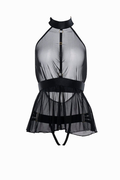 Be My Baby:Harness Babydoll One Size