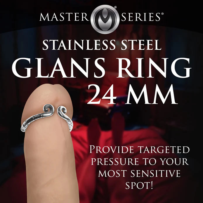 Master Series Kingpin Stainless Steel Glans Ring-24mm