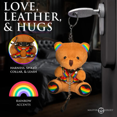 Master Series Pride Bear Keychain