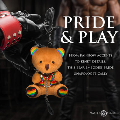 Master Series Pride Bear Keychain