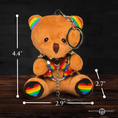 Master Series Pride Bear Keychain