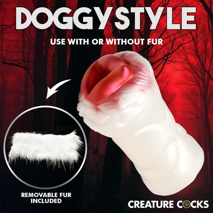 Creature Cocks Snow She-Wolf