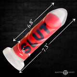 Master Series Slut Silicone Dildo