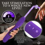 Master Series Elektra Rechargeable E-Stim Wand-Purple