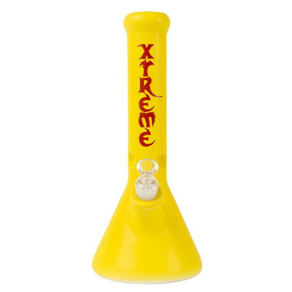 Bong: 14" Xtreme Ceramic-Yellow