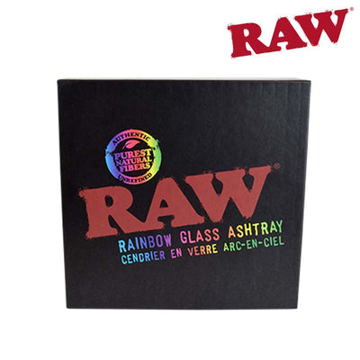 Ashtray: RAW Glass Rainbow