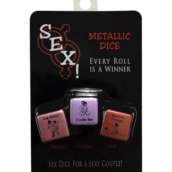 Dice: SEX! Metallic Dice