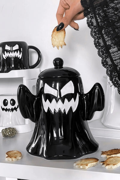 Boo Ceramic Jar