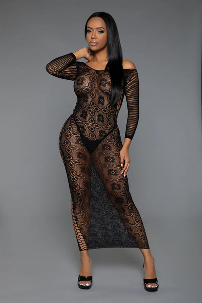 Late Last Night Dress One Size Black