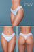 Devon 3Pk Thong Blue/White/Pink Medium