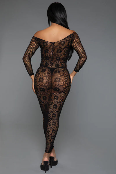 Late Last Night Dress One Size Black