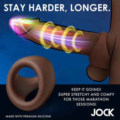 JOCK Cock & Ball Ring Dark