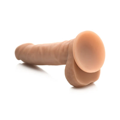 Easy Riders 7" Dildo with Balls- Tan