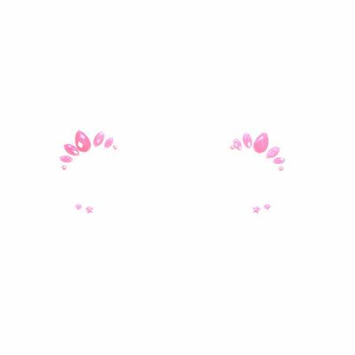 Pixie Crystal Face Jewel- Pnk