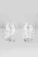 Cranium Drinking Glass Set-Clear