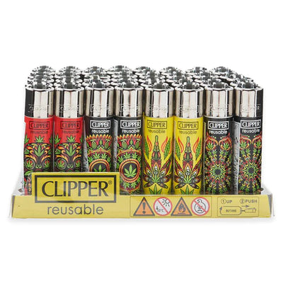 Lighter: Clipper-Weed- Assorted