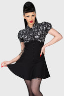 Daddy O Corset Mini Skirt Large