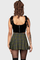 Dark Canopy Pleated Skirt XXL