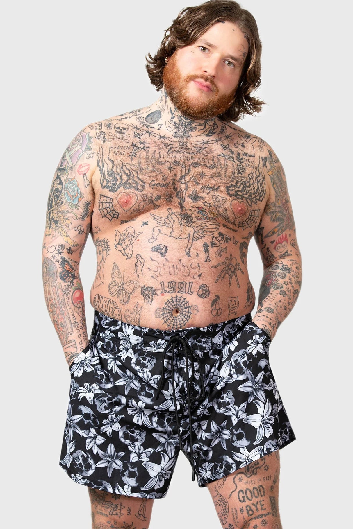 Swimwear: Denarian's Coin Shorts-3X