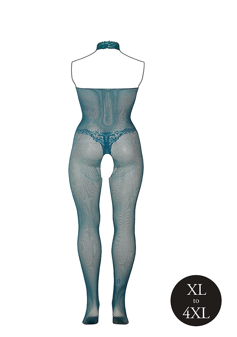Catsuit: Fishnet & Lace