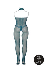 Catsuit: Fishnet & Lace