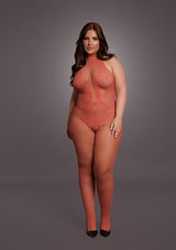 Catsuit: Fishnet & Lace