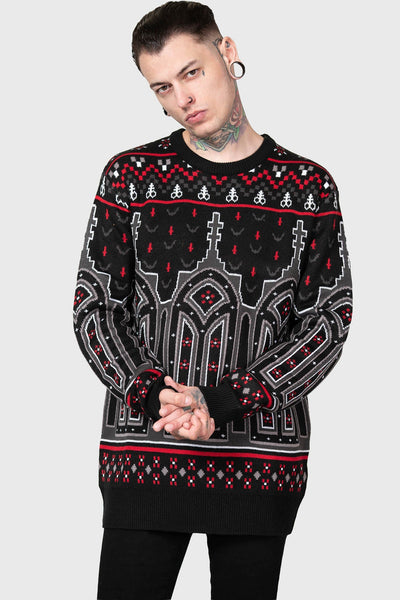 Devil on my Back Sweater Large