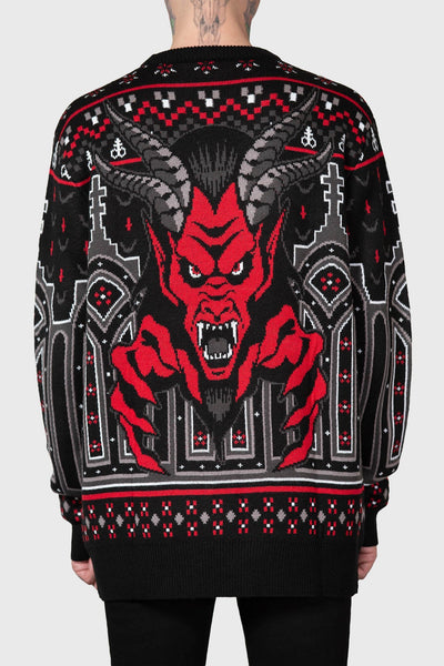 Devil on my Back Sweater Small