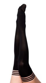Thigh High: Danielle Black Opaque