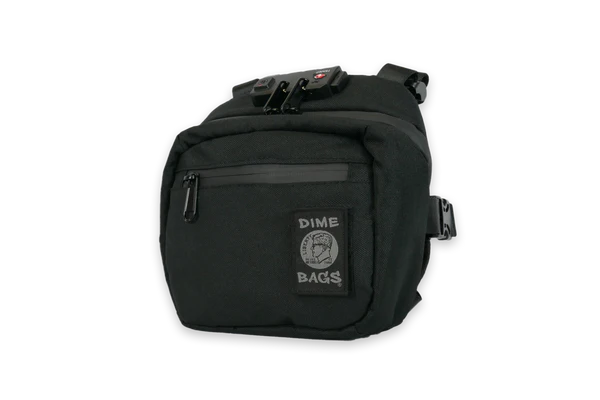 Dime Bags: "Operator" Smell Proof/ Lockable (Black)