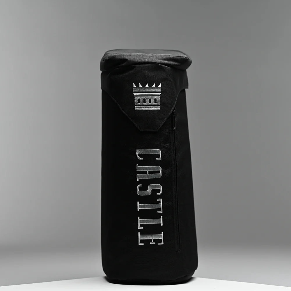 Castle Glass: Dual Layered Padded Tote Bag (14" - Black)