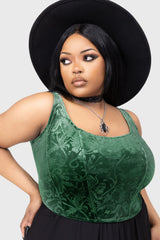Emerald Envy Corset Top