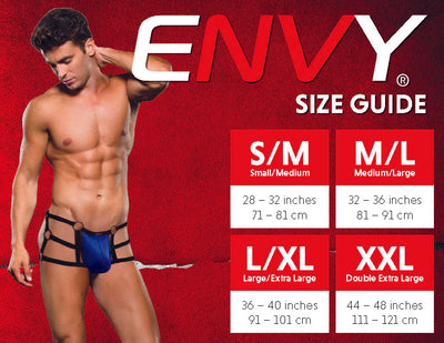 Envy: Bad Boy Brief L/XL BK