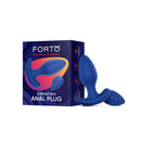 Forto Vibrating Plug-Blue