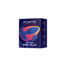 Forto Vibrating Plug-Blue