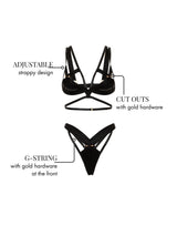 "X" Marks the Spot 2pc Set- Black