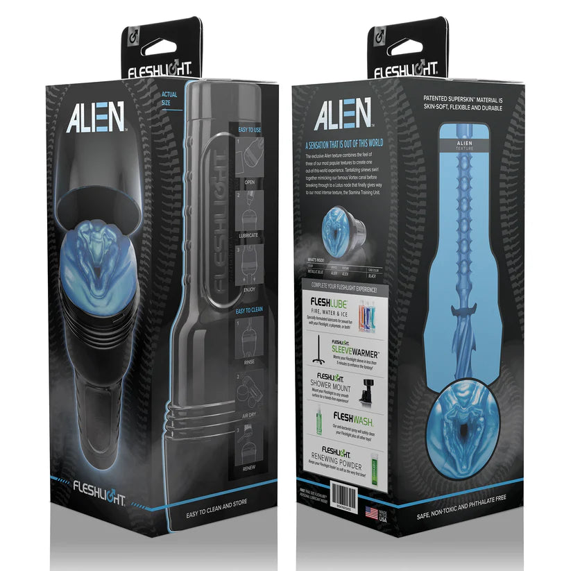 Fleshlight Alien - Blue Metallic