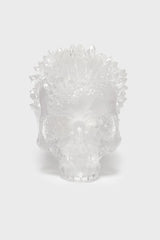 Geode Crystal Skull Ornament