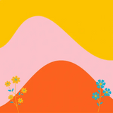 Pasties: Groovy Flower