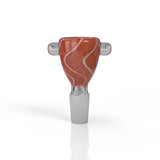 Honeybee Herb Red and White Cone Bowl