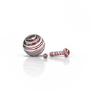 Honeybee Herb Mushroom Marble Set Red