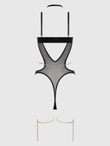 Evangeline Satin & Chain Teddy