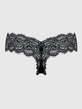Lana Lace V-Thong- Black