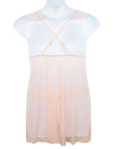 Hello, Sexy! The Juliet Babydoll Pink-S/M