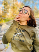 Sweatshirt Keep Tokin' Medium